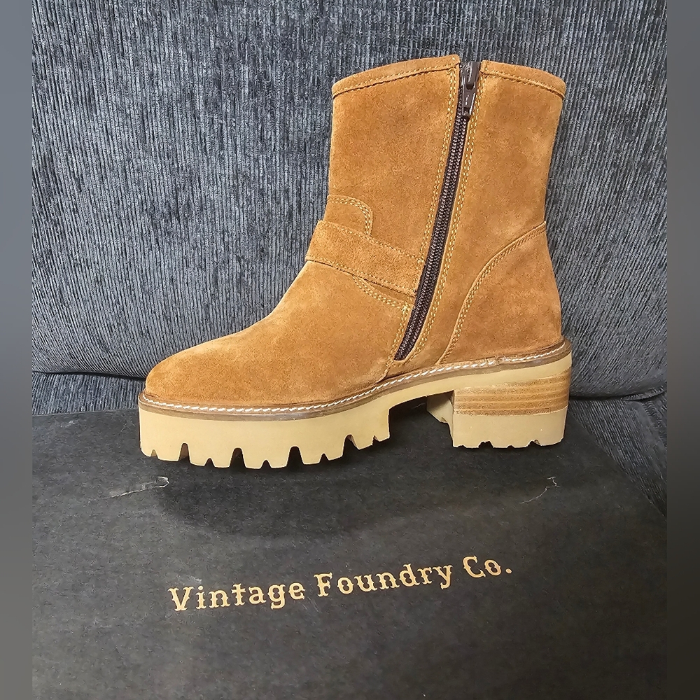 Vintage Foundry Co. Brown S Ankle Boots